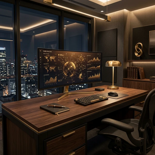 Luxury corporate workspace